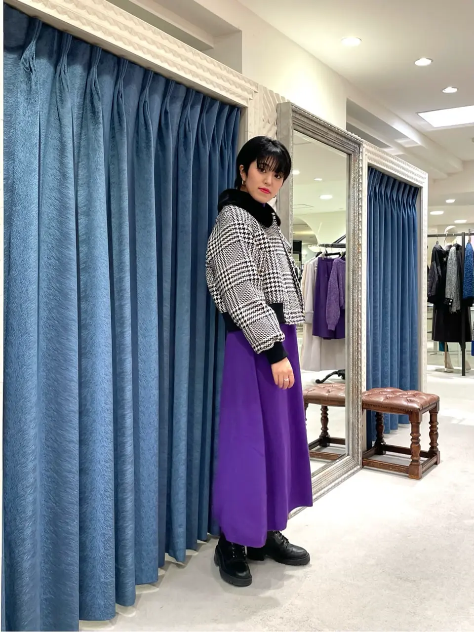 GRACE CONTINENTAL yoshi コーディネート画像