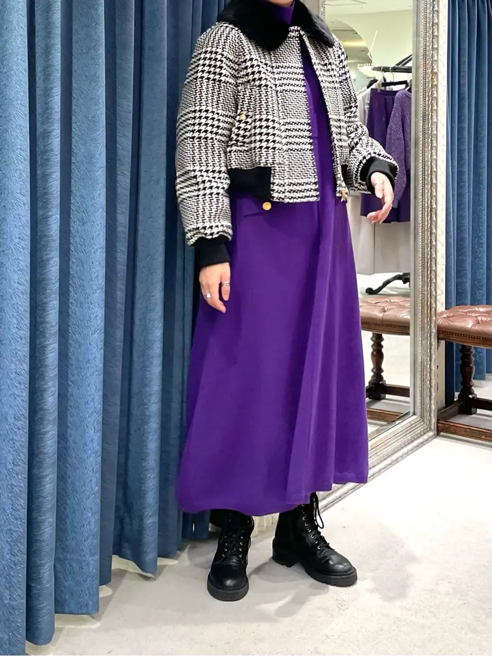 GRACE CONTINENTAL yoshi コーディネート画像