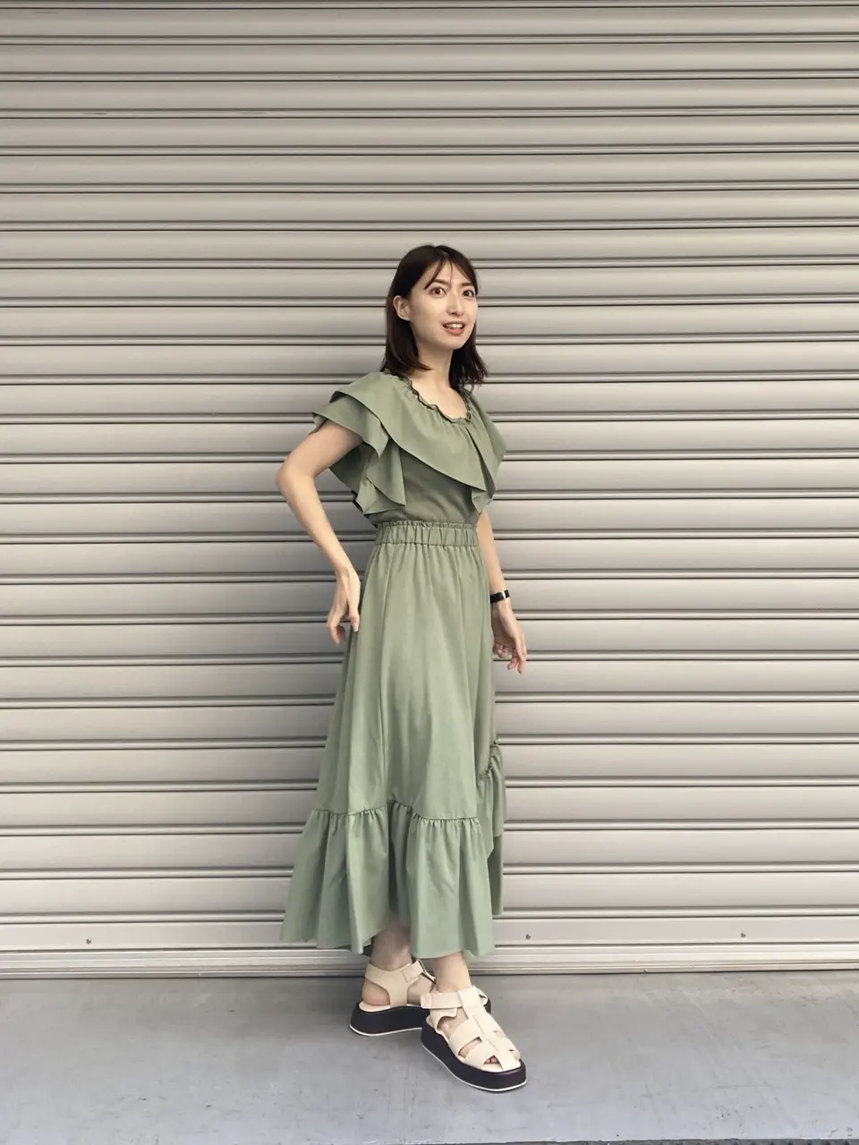 GRACE CONTINENTAL 青木育日 コーディネート画像