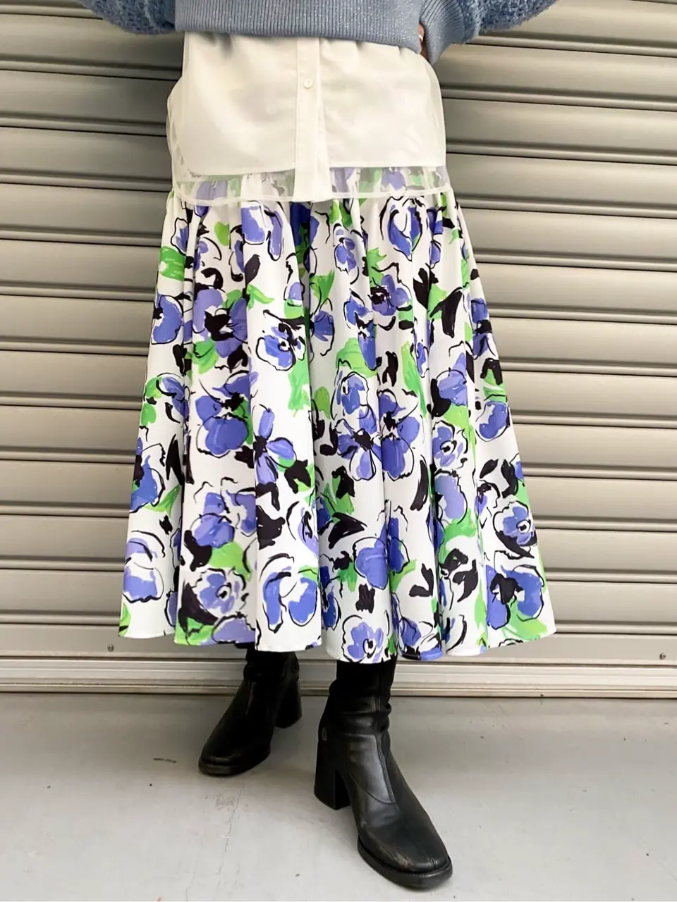 GRACE CONTINENTAL 古川温子 コーディネート画像