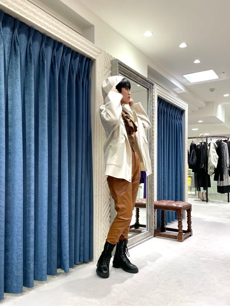 GRACE CONTINENTAL yoshi コーディネート画像