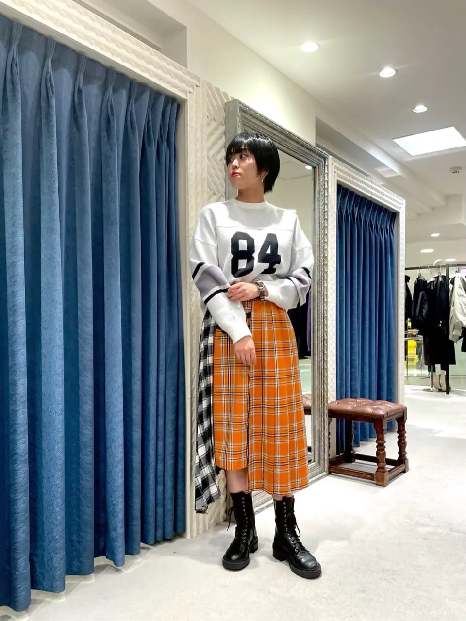 GRACE CONTINENTAL yoshi コーディネート画像