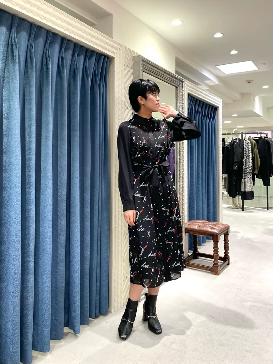 GRACE CONTINENTAL yoshi コーディネート画像