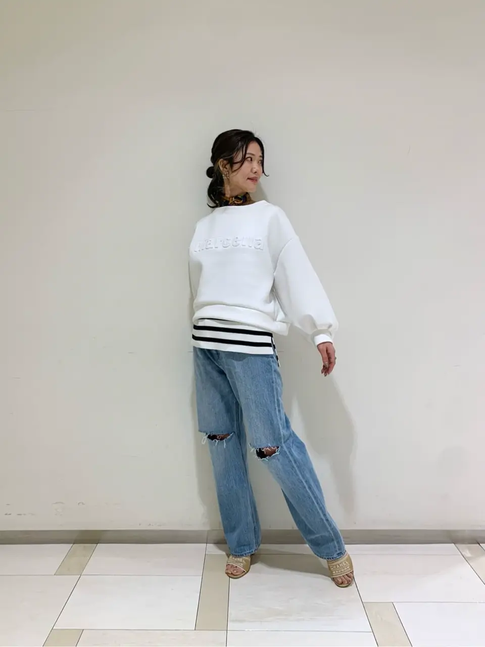 GRACE CONTINENTAL A.Kameyama コーディネート画像