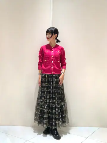 GRACE CONTINENTAL 尾田亜沙美 コーディネート画像