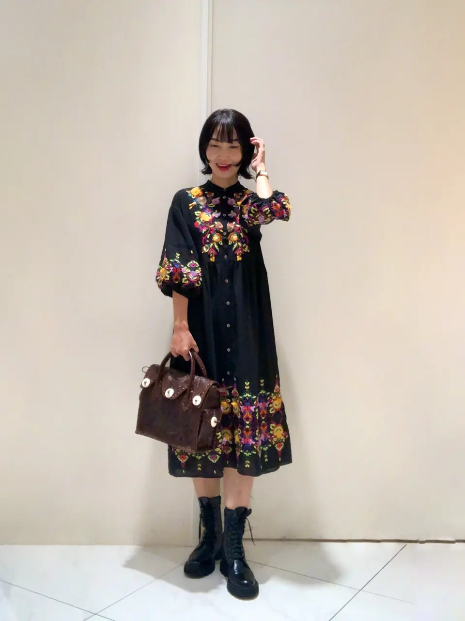 GRACE CONTINENTAL 尾田亜沙美 コーディネート画像