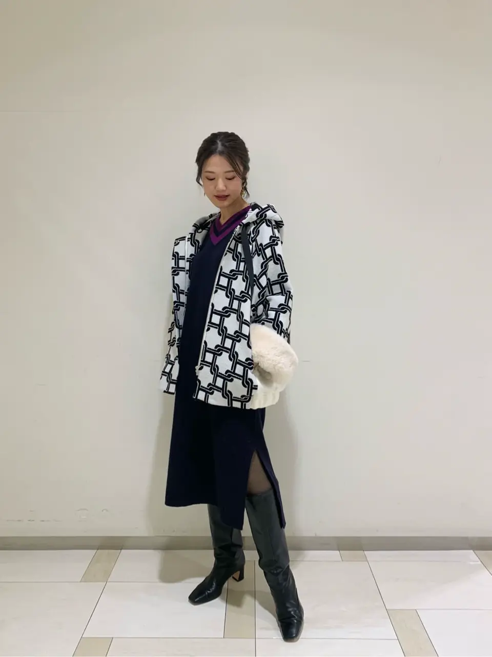 GRACE CONTINENTAL A.Kameyama コーディネート画像