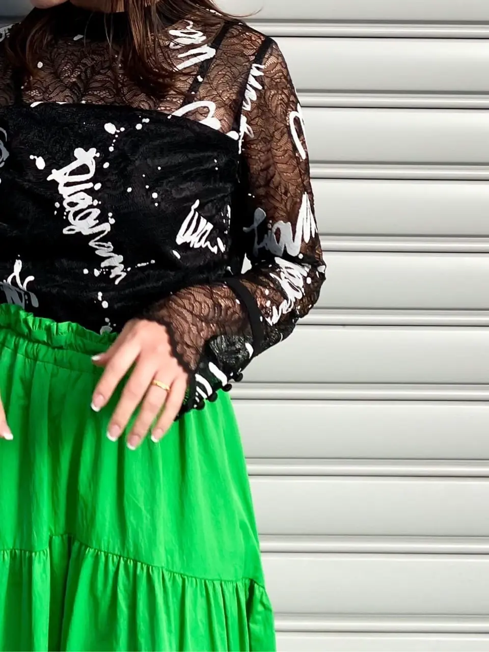 GRACE CONTINENTAL 古川温子 コーディネート画像