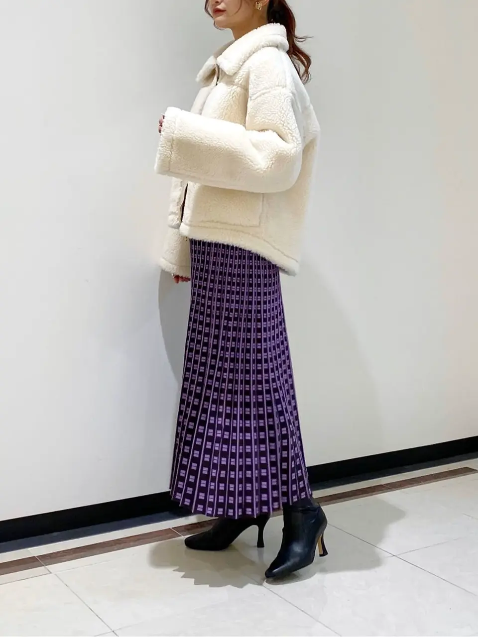 GRACE CONTINENTAL MORITA AI コーディネート画像