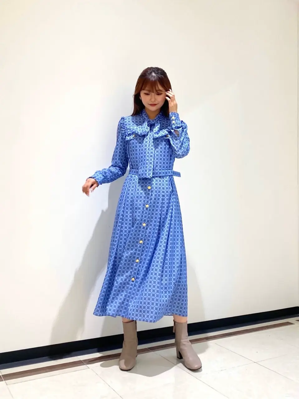 GRACE CONTINENTAL MORITA AI コーディネート画像