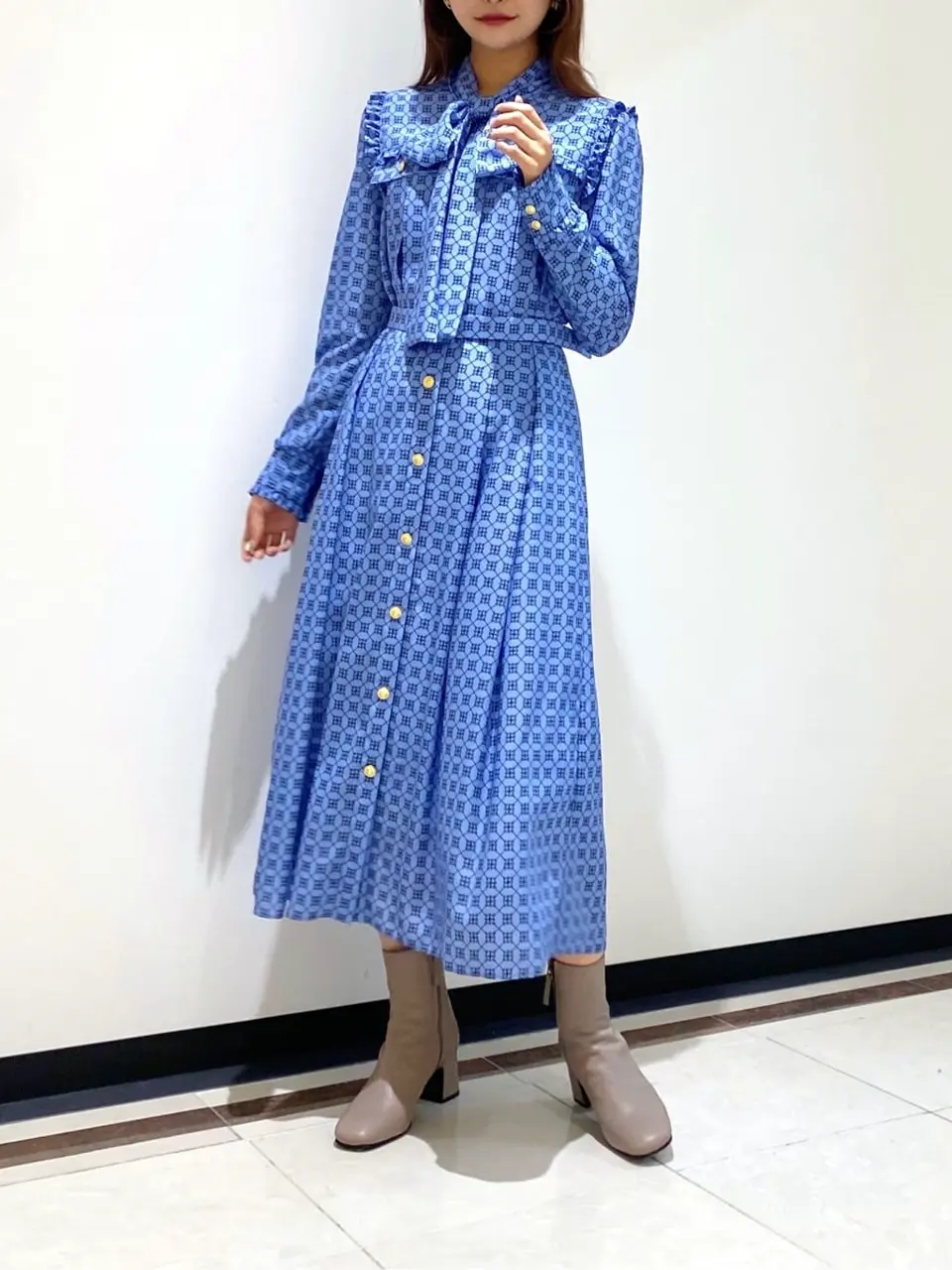 GRACE CONTINENTAL MORITA AI コーディネート画像