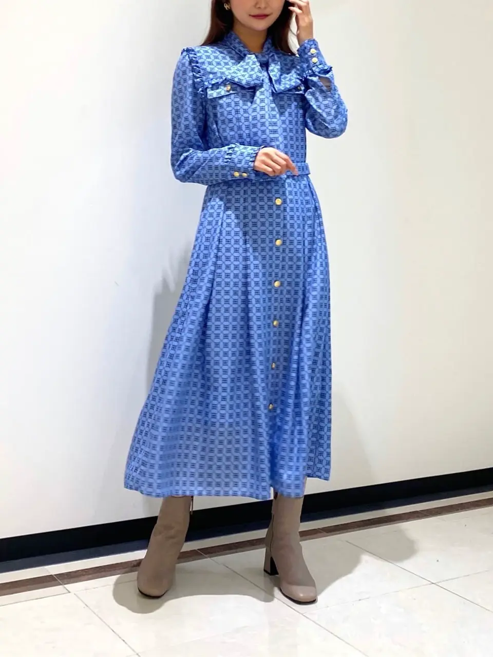 GRACE CONTINENTAL MORITA AI コーディネート画像