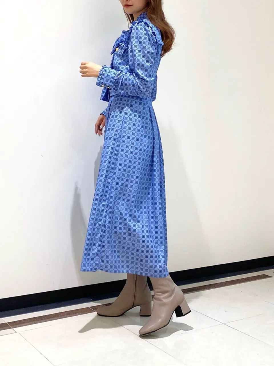 GRACE CONTINENTAL MORITA AI コーディネート画像