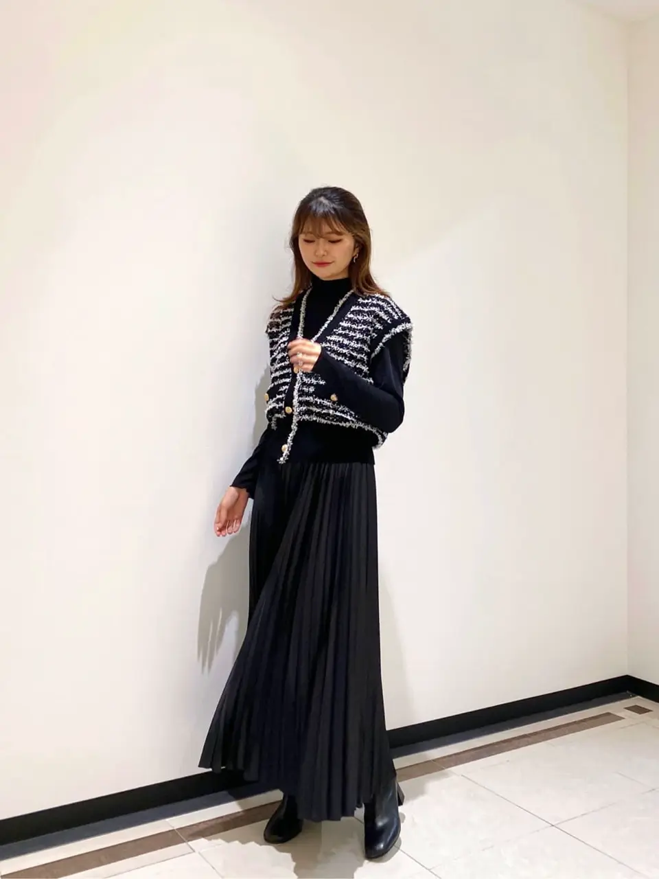 GRACE CONTINENTAL MORITA AI コーディネート画像