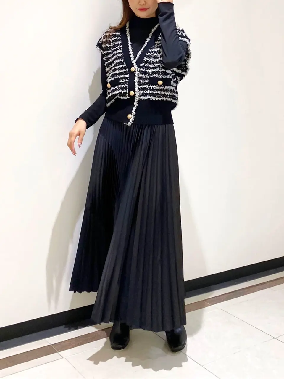 GRACE CONTINENTAL MORITA AI コーディネート画像