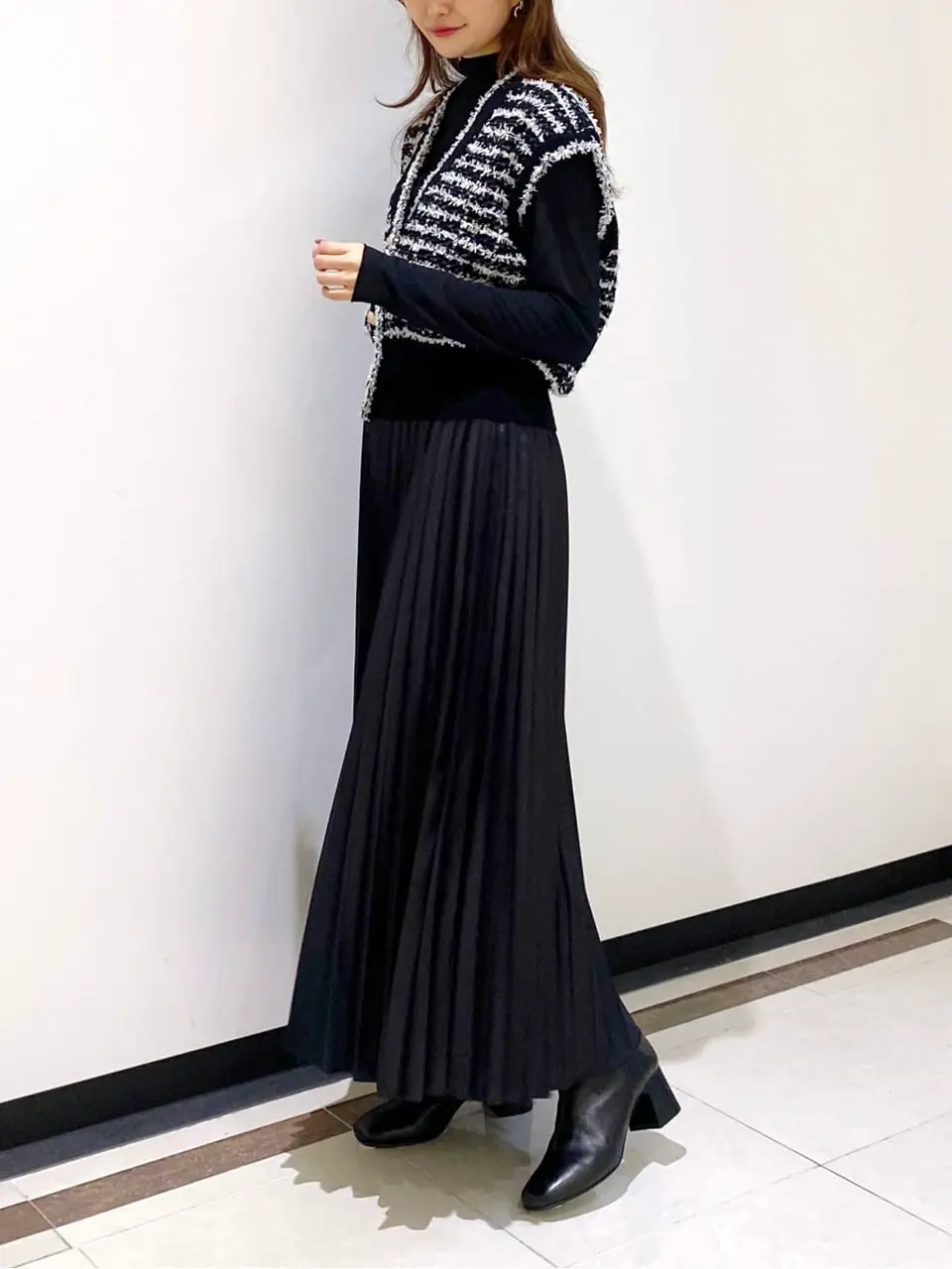 GRACE CONTINENTAL MORITA AI コーディネート画像