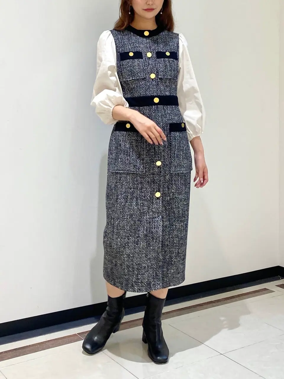 GRACE CONTINENTAL MORITA AI コーディネート画像