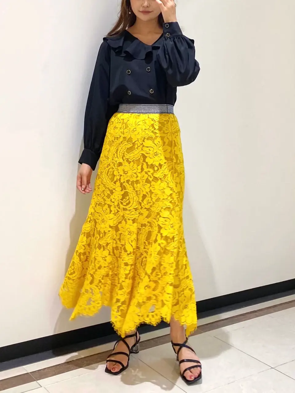 GRACE CONTINENTAL MORITA AI コーディネート画像