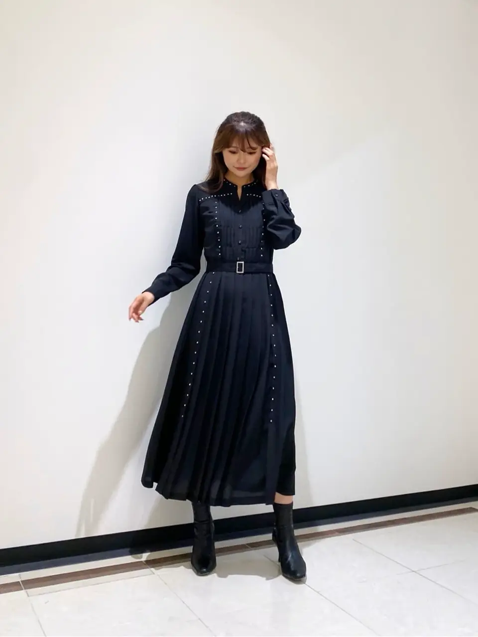 GRACE CONTINENTAL MORITA AI コーディネート画像