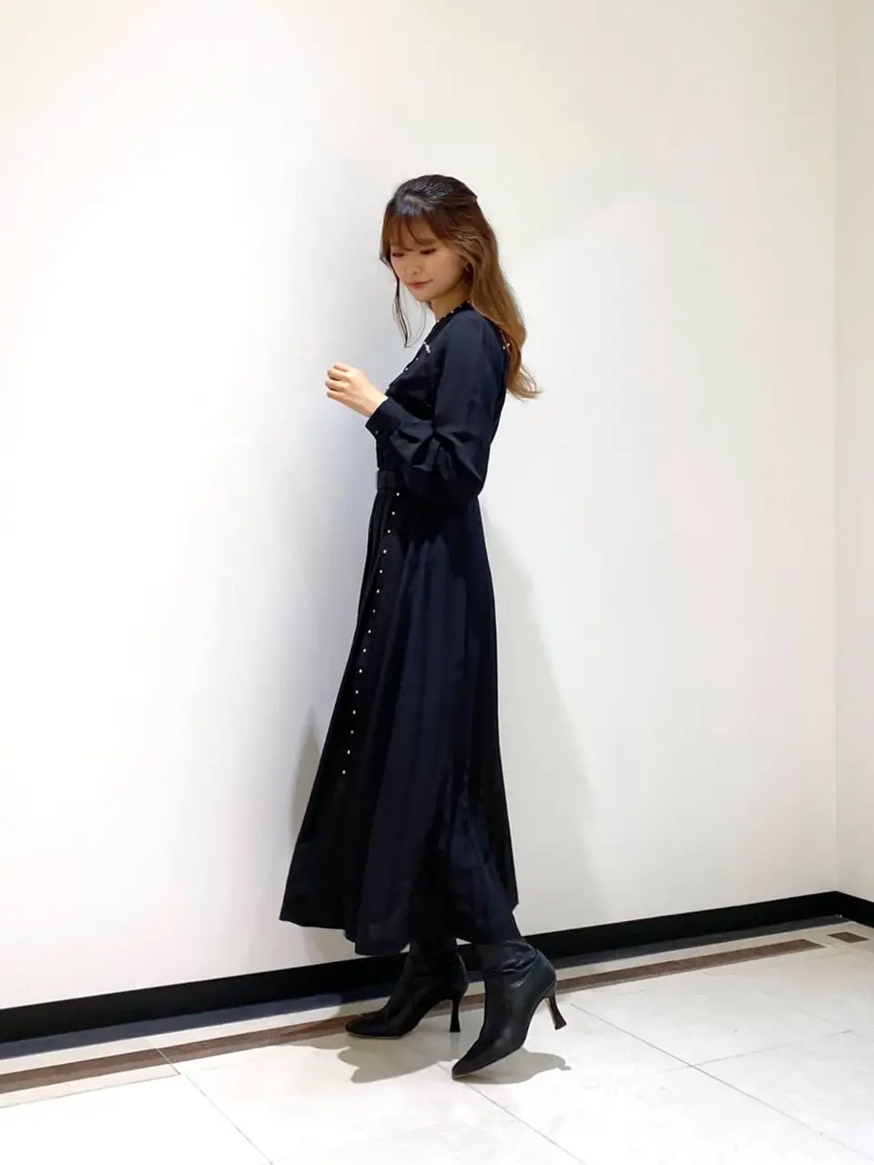 GRACE CONTINENTAL MORITA AI コーディネート画像