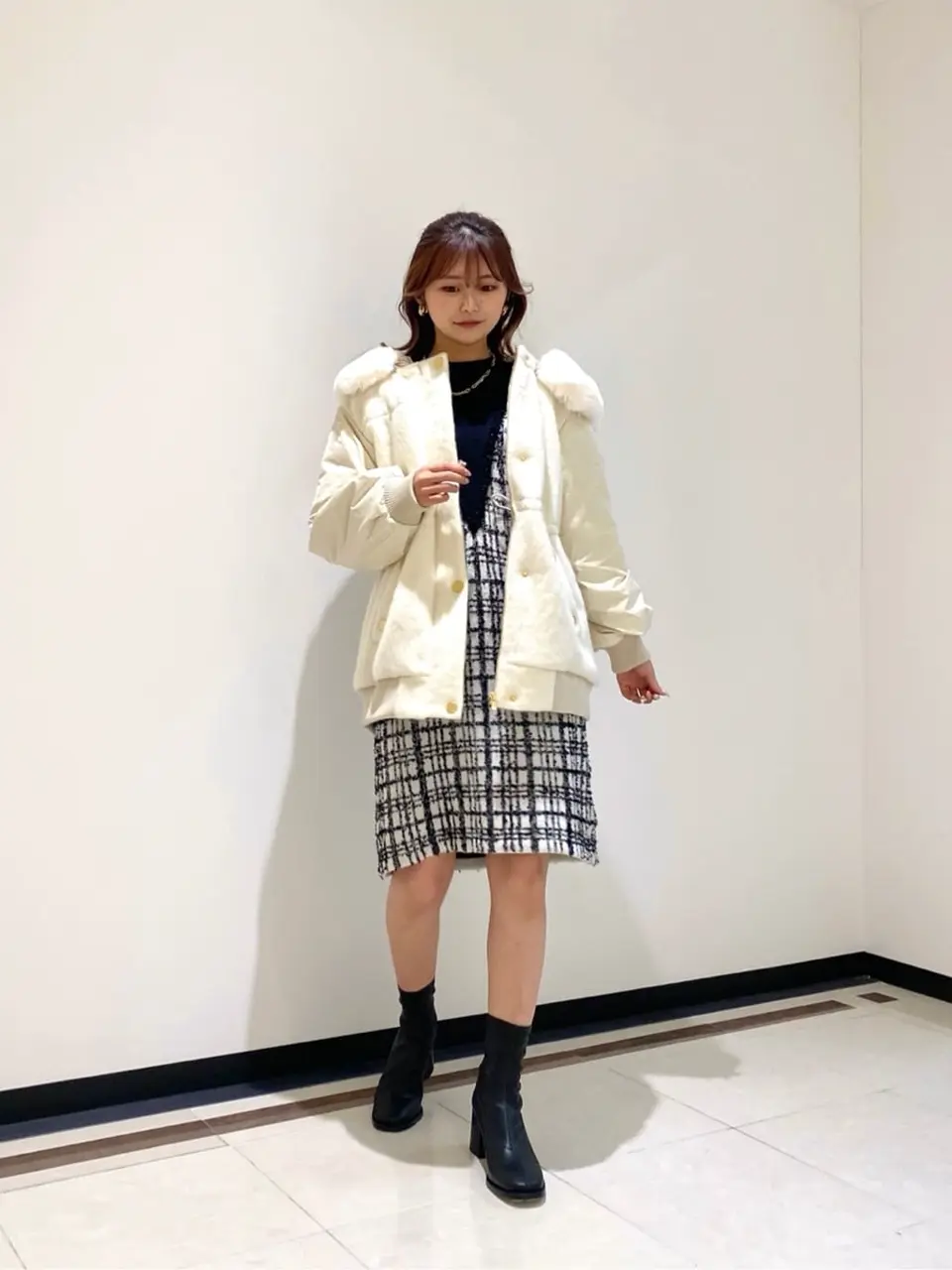 GRACE CONTINENTAL MORITA AI コーディネート画像