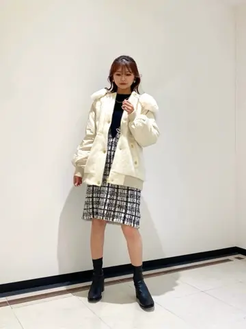 GRACE CONTINENTAL MORITA AI コーディネート画像