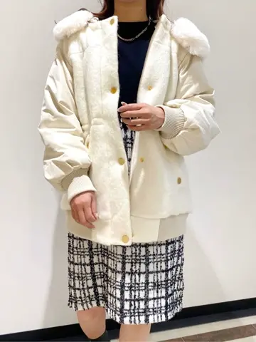 GRACE CONTINENTAL MORITA AI コーディネート画像