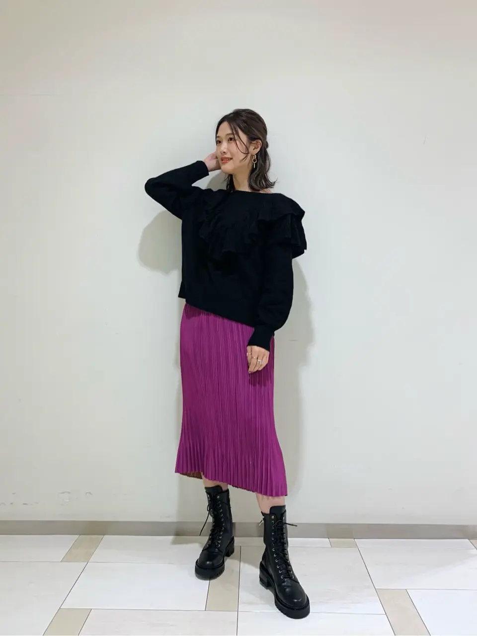 GRACE CONTINENTAL A.Kameyama コーディネート画像