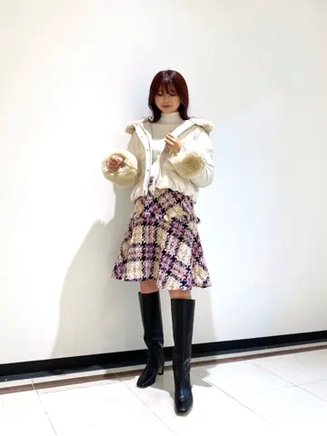 GRACE CONTINENTAL MORITA AI コーディネート画像