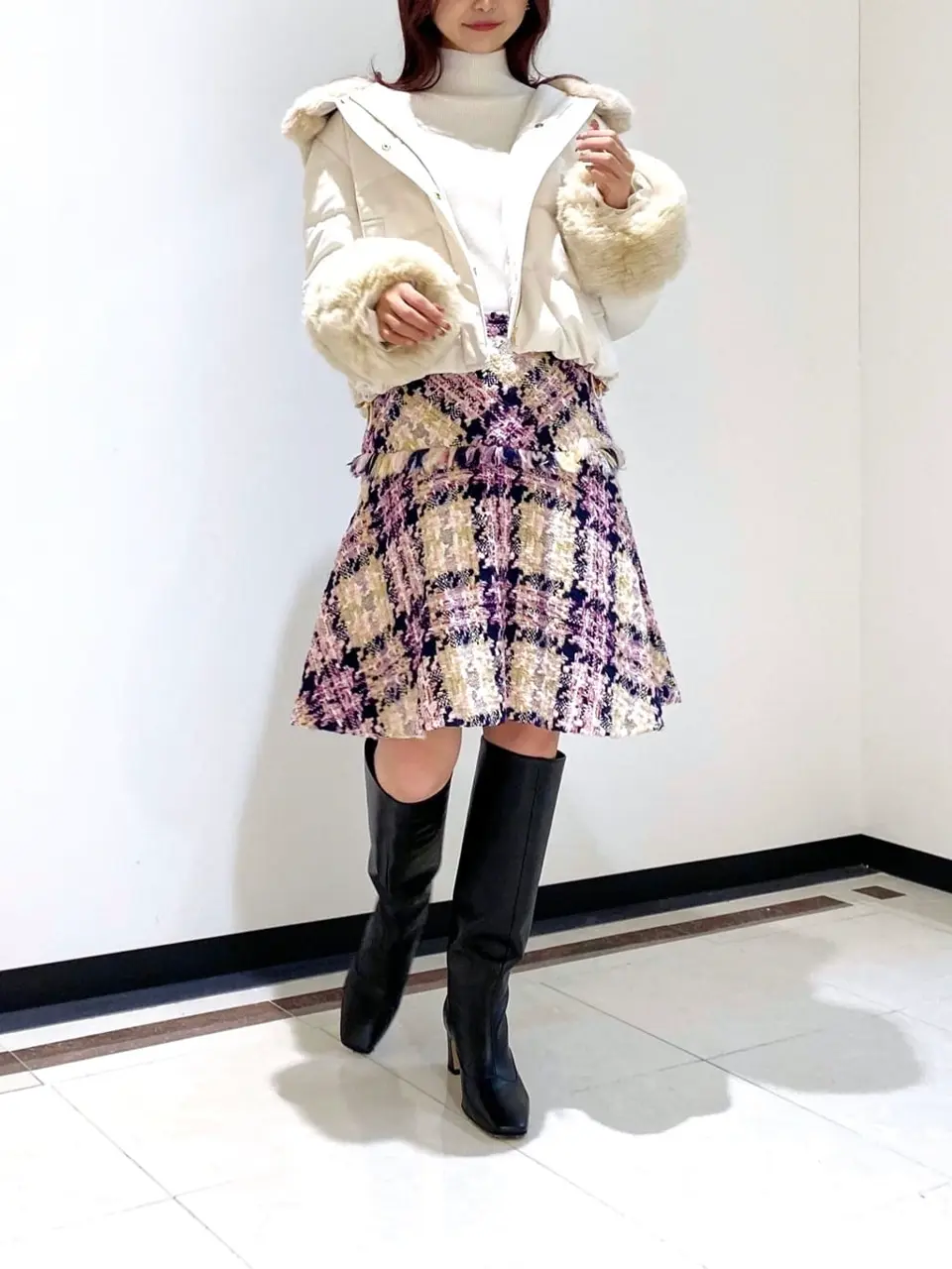 GRACE CONTINENTAL MORITA AI コーディネート画像