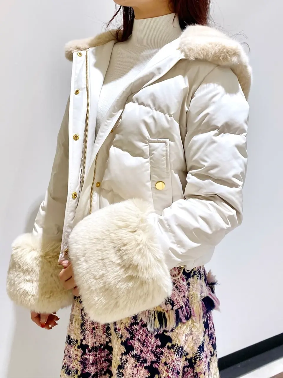 GRACE CONTINENTAL MORITA AI コーディネート画像