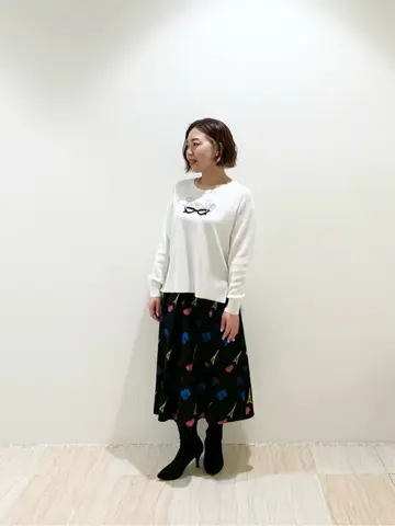 GRACE CONTINENTAL くまさか コーディネート画像