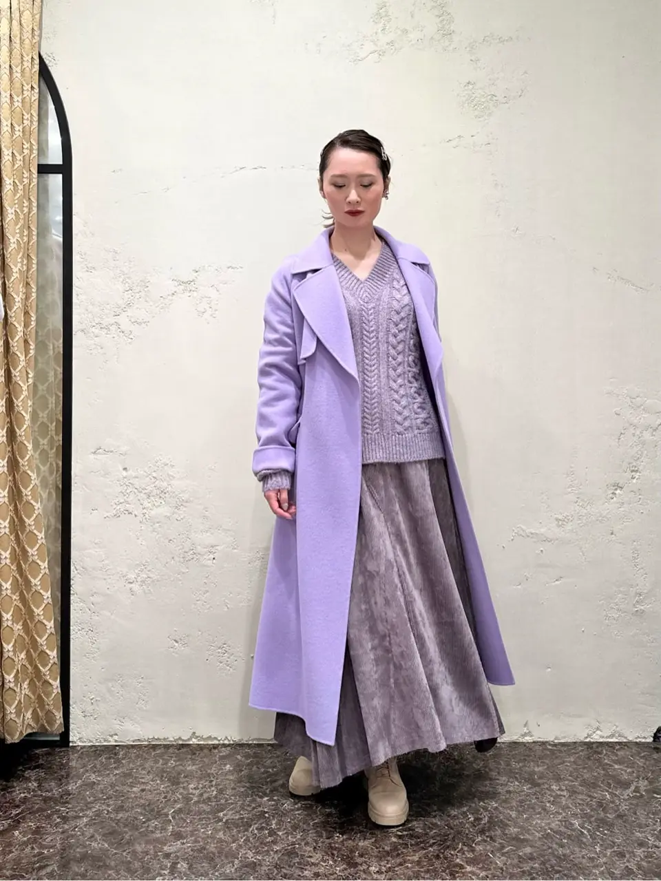 GRACE CONTINENTAL Kogane. コーディネート画像