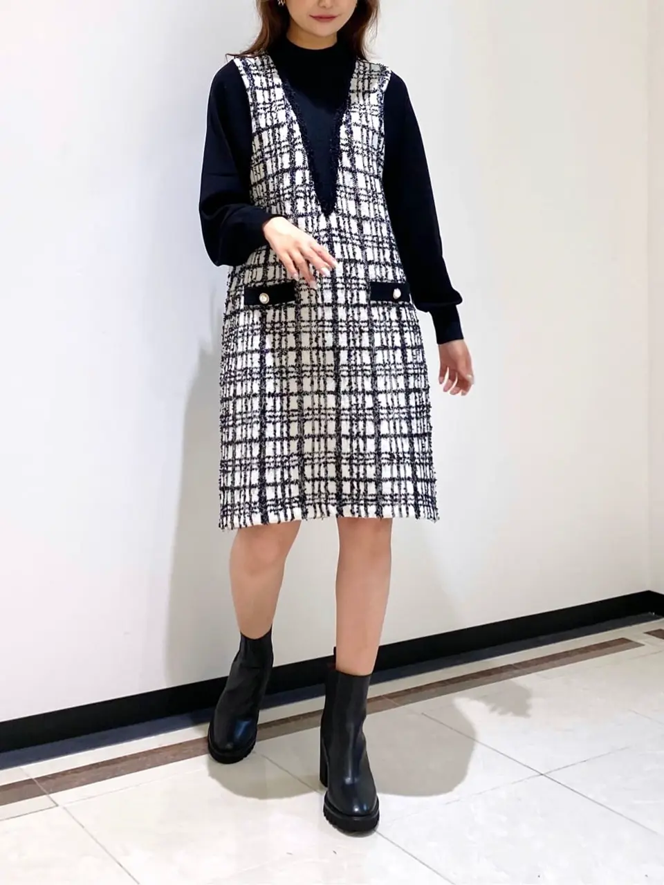 GRACE CONTINENTAL MORITA AI コーディネート画像