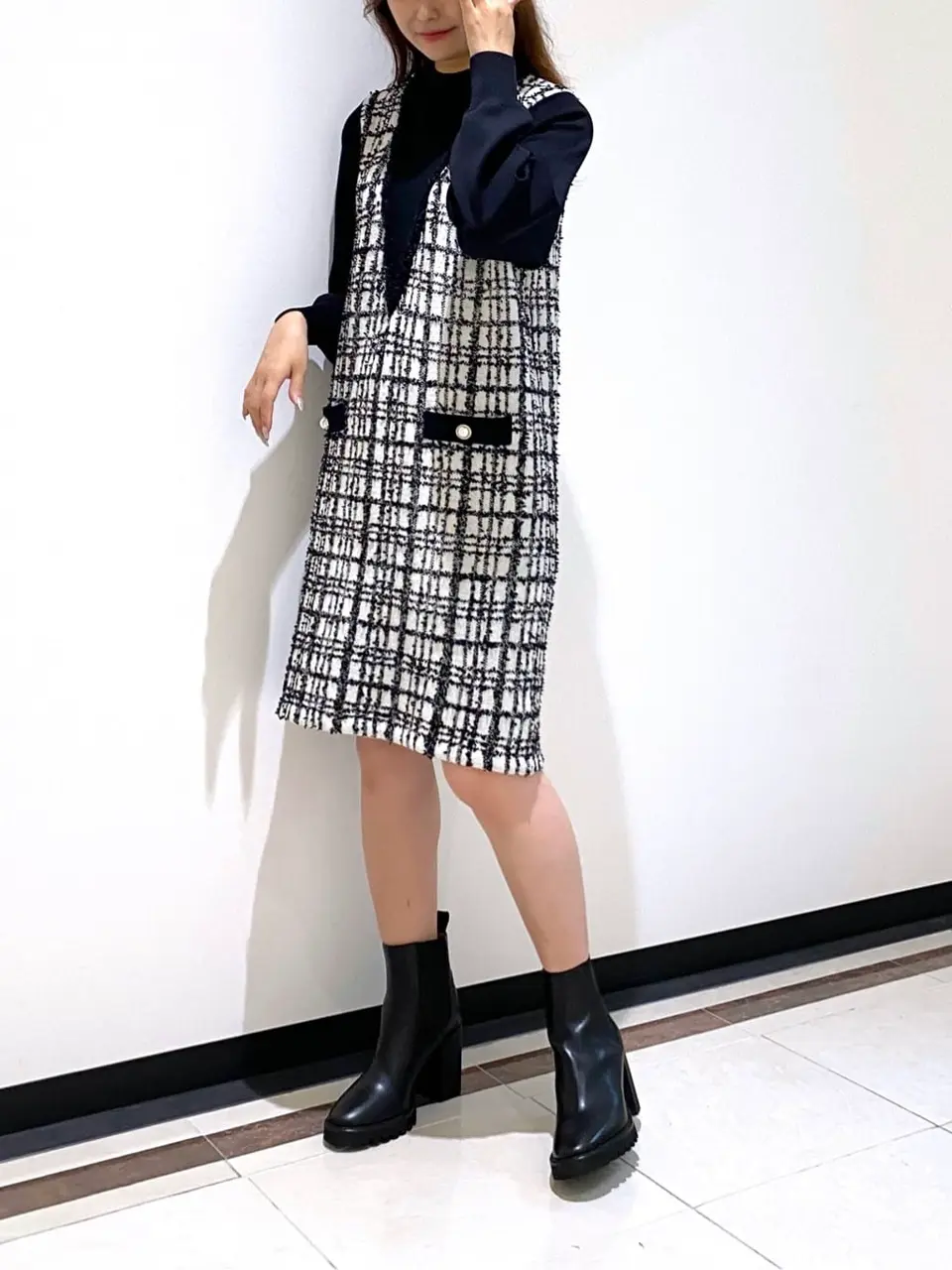 GRACE CONTINENTAL MORITA AI コーディネート画像