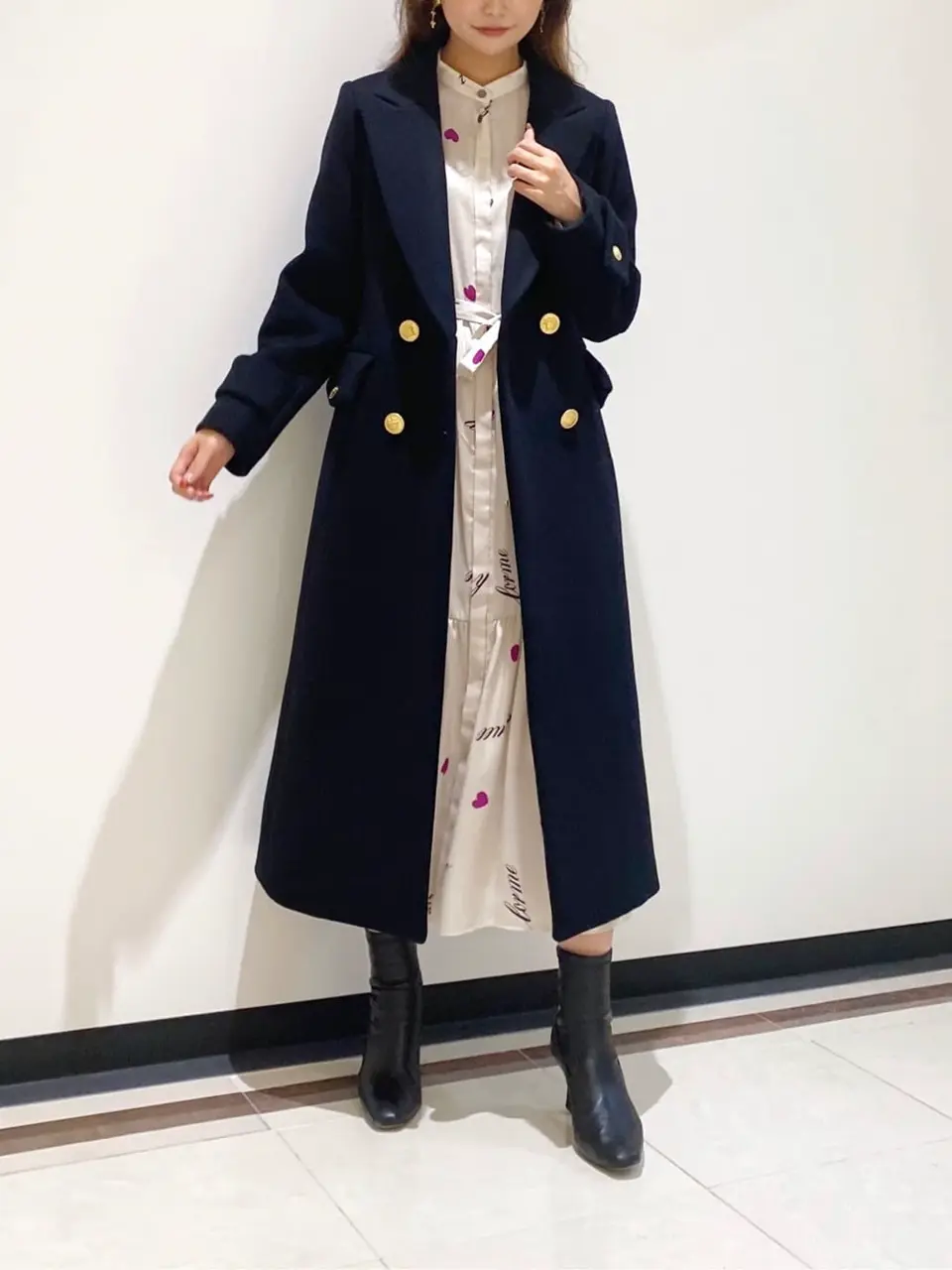 GRACE CONTINENTAL MORITA AI コーディネート画像