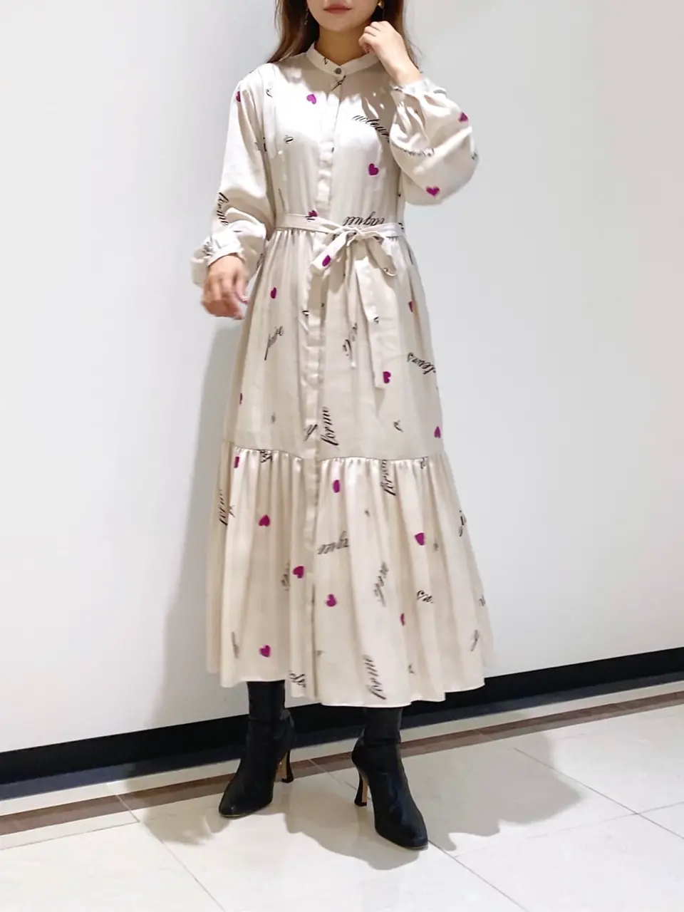 GRACE CONTINENTAL MORITA AI コーディネート画像