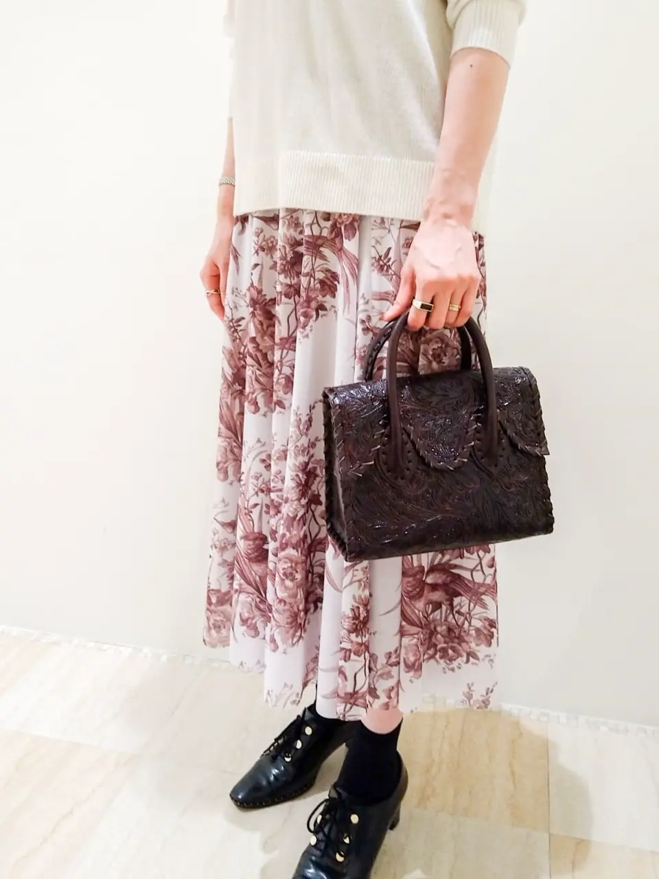 GRACE CONTINENTAL 今野　志保 コーディネート画像