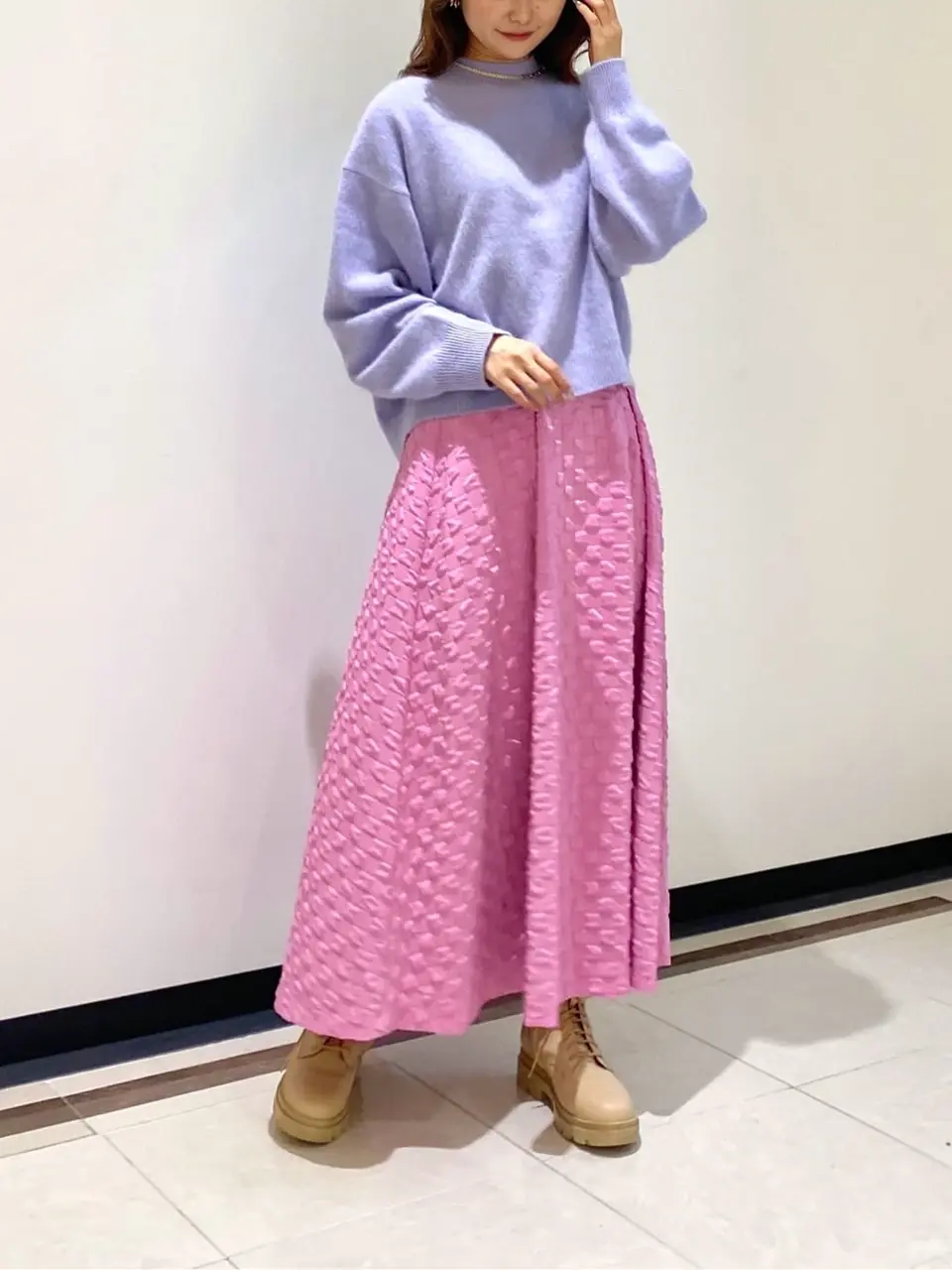 GRACE CONTINENTAL MORITA AI コーディネート画像