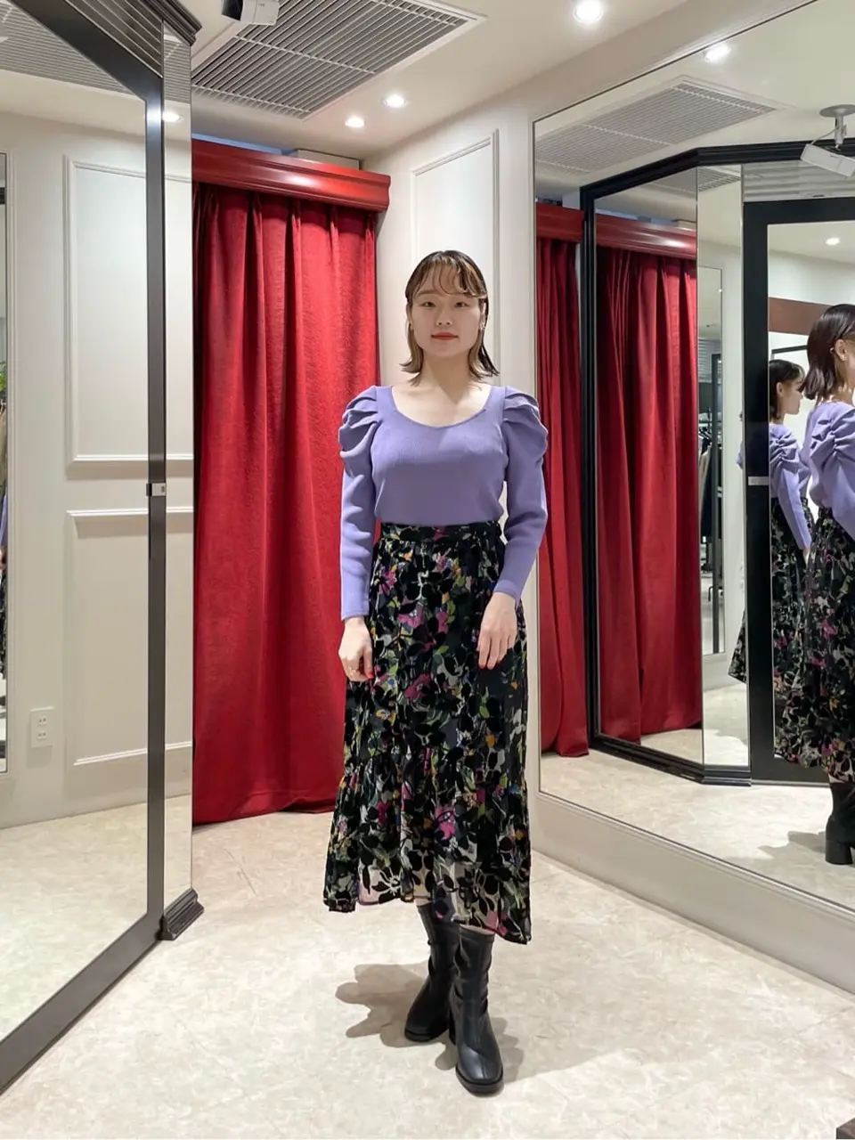 GRACE CONTINENTAL SAYUMI Nagashima コーディネート画像