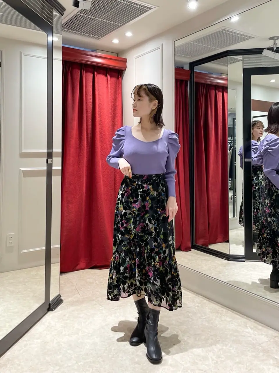 GRACE CONTINENTAL SAYUMI Nagashima コーディネート画像