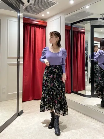 GRACE CONTINENTAL SAYUMI Nagashima コーディネート画像