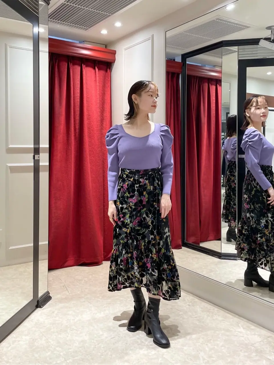 GRACE CONTINENTAL SAYUMI Nagashima コーディネート画像