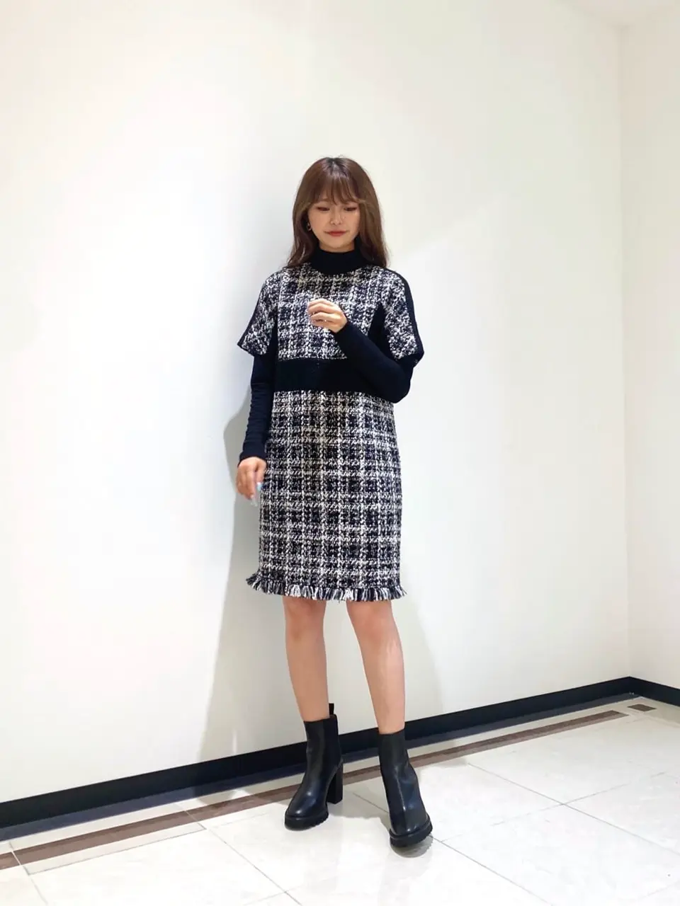 GRACE CONTINENTAL MORITA AI コーディネート画像