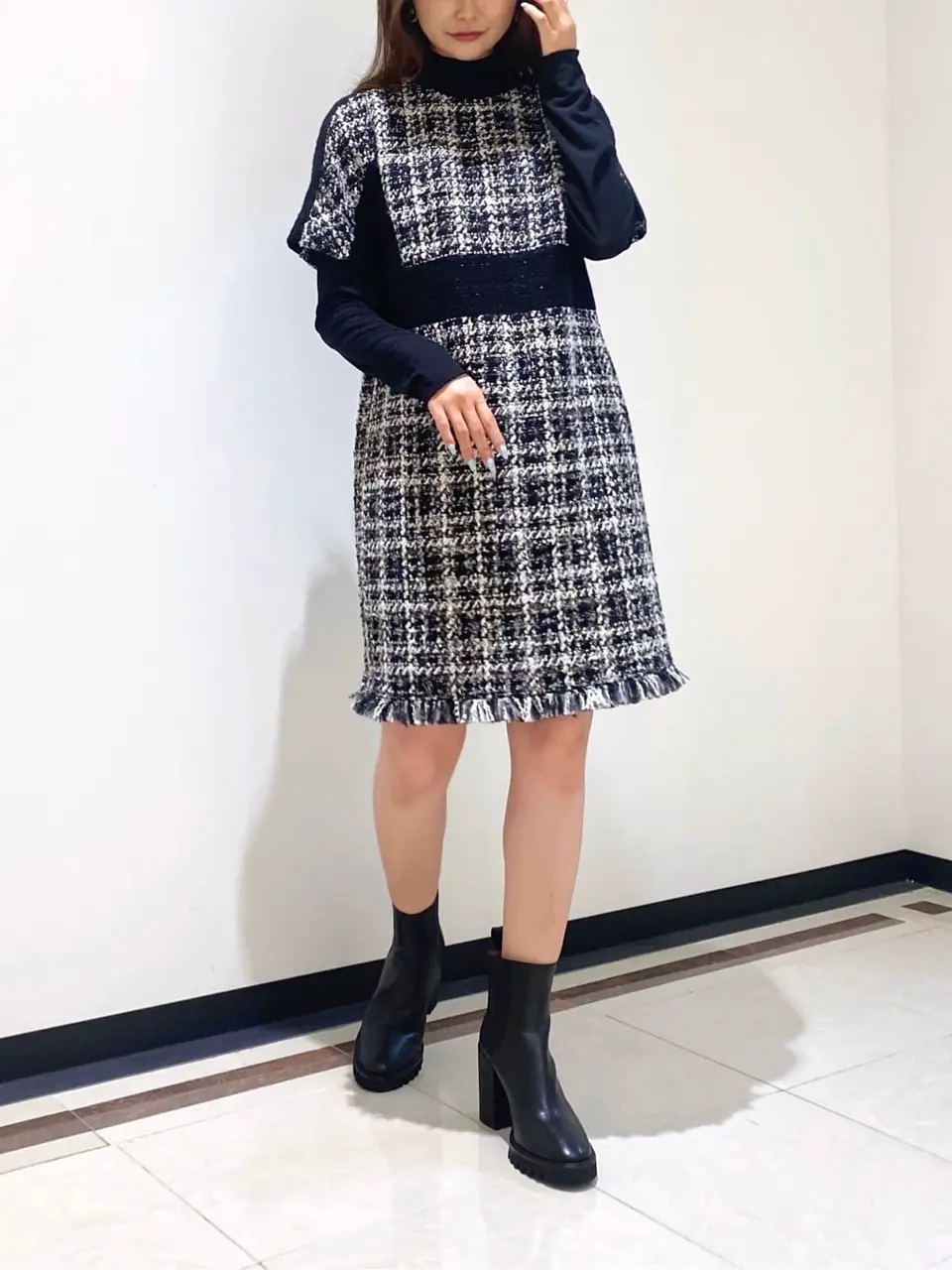 GRACE CONTINENTAL MORITA AI コーディネート画像