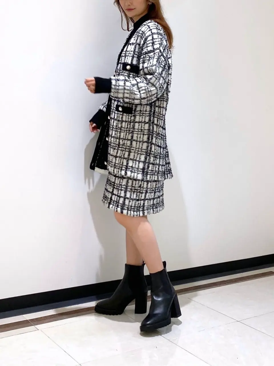 GRACE CONTINENTAL MORITA AI コーディネート画像