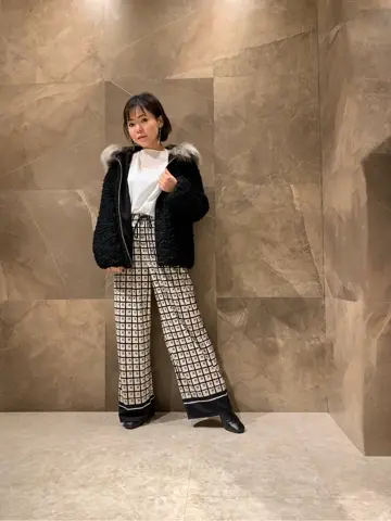 GRACE CONTINENTAL 穐山　香織 コーディネート画像