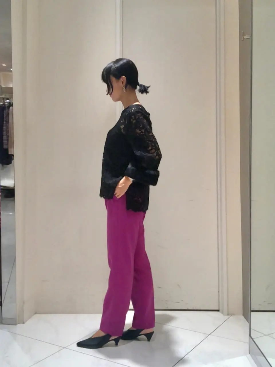 GRACE CONTINENTAL 尾田亜沙美 コーディネート画像