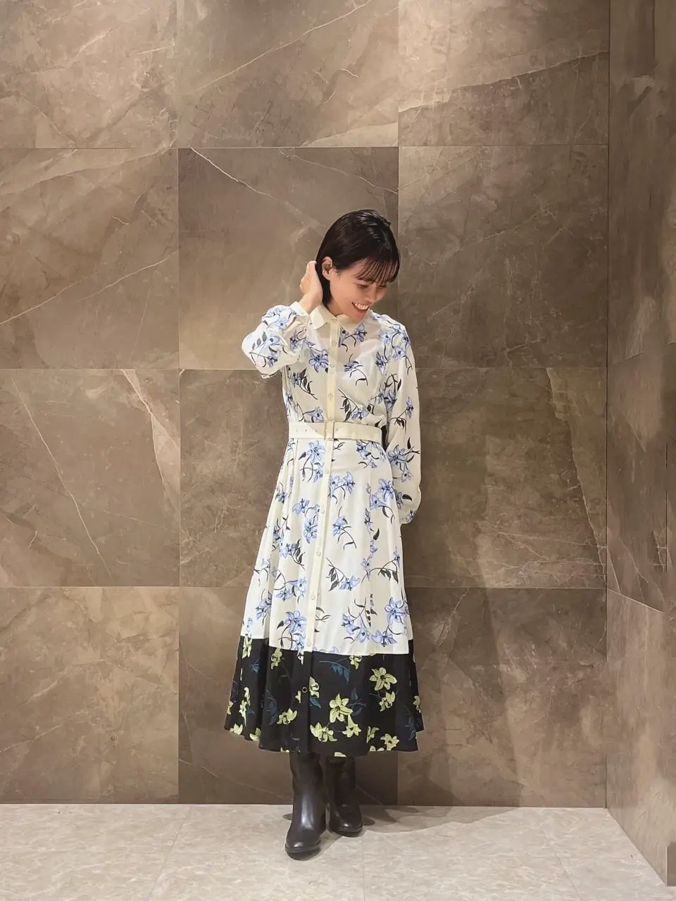 GRACE CONTINENTAL 穐山　香織 コーディネート画像