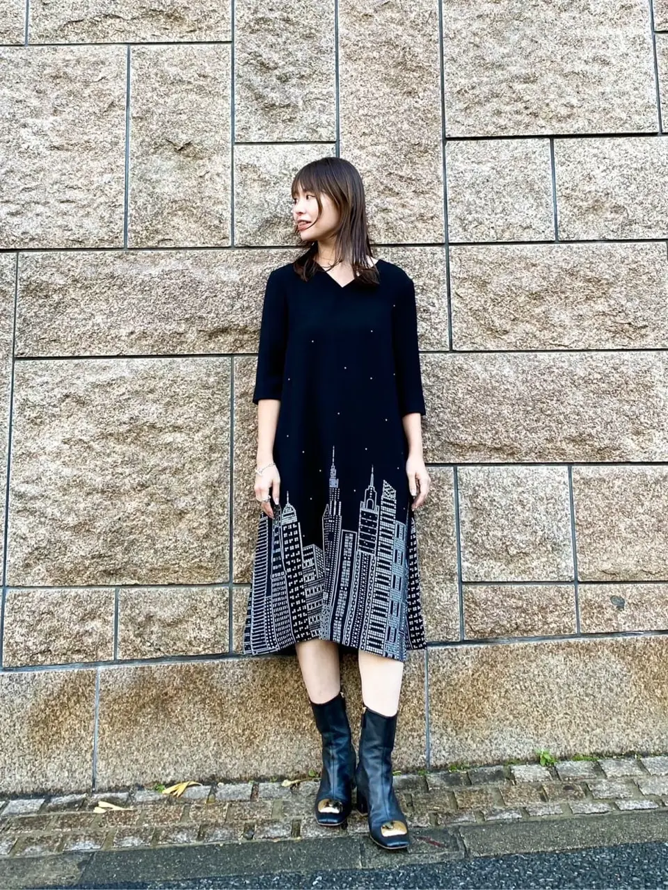 GRACE CONTINENTAL 古川温子 コーディネート画像